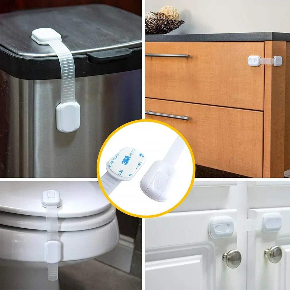 Adjustable Child Safety Lock Set (10 pcs) - Image 3