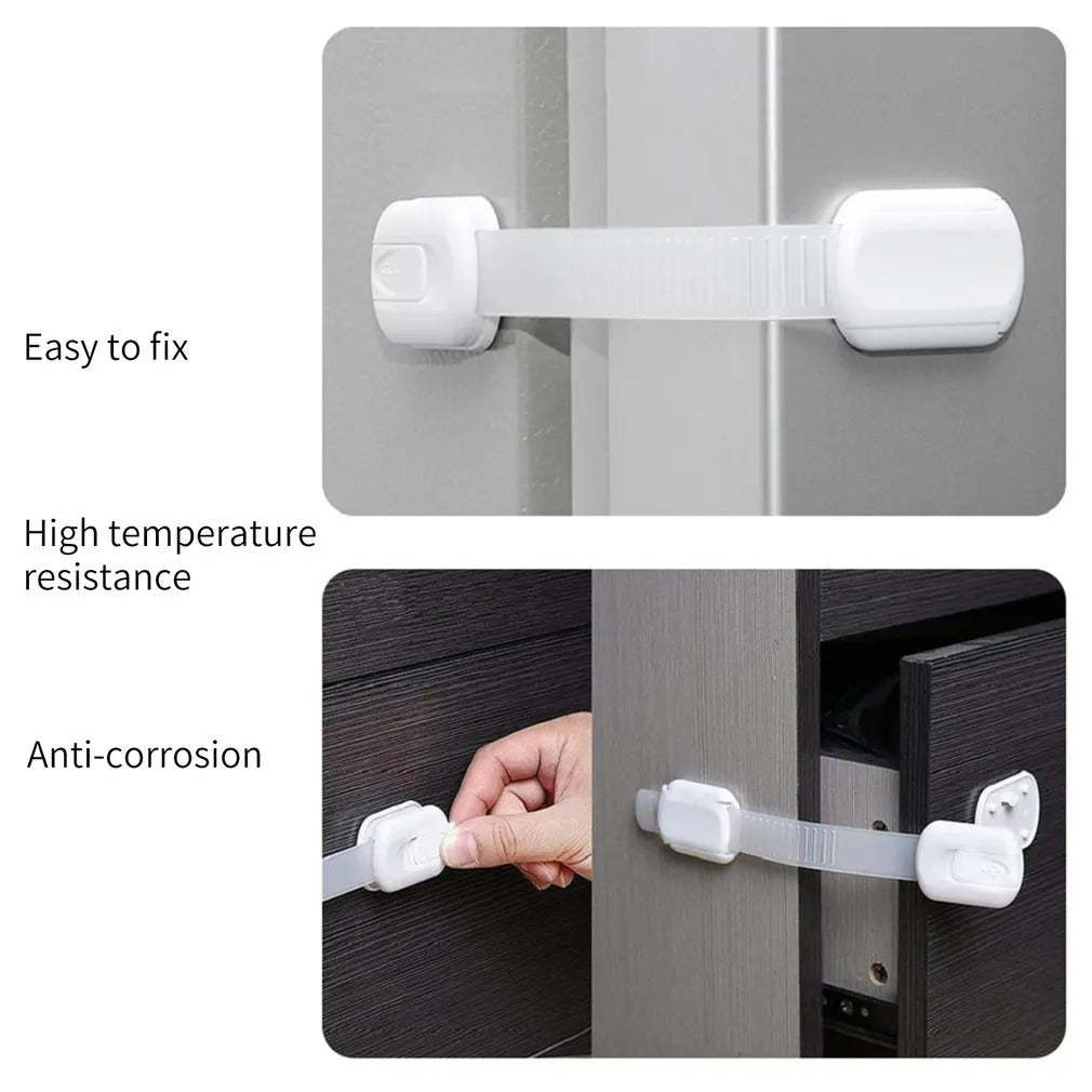 Adjustable Child Safety Lock Set (10 pcs) - Image 2