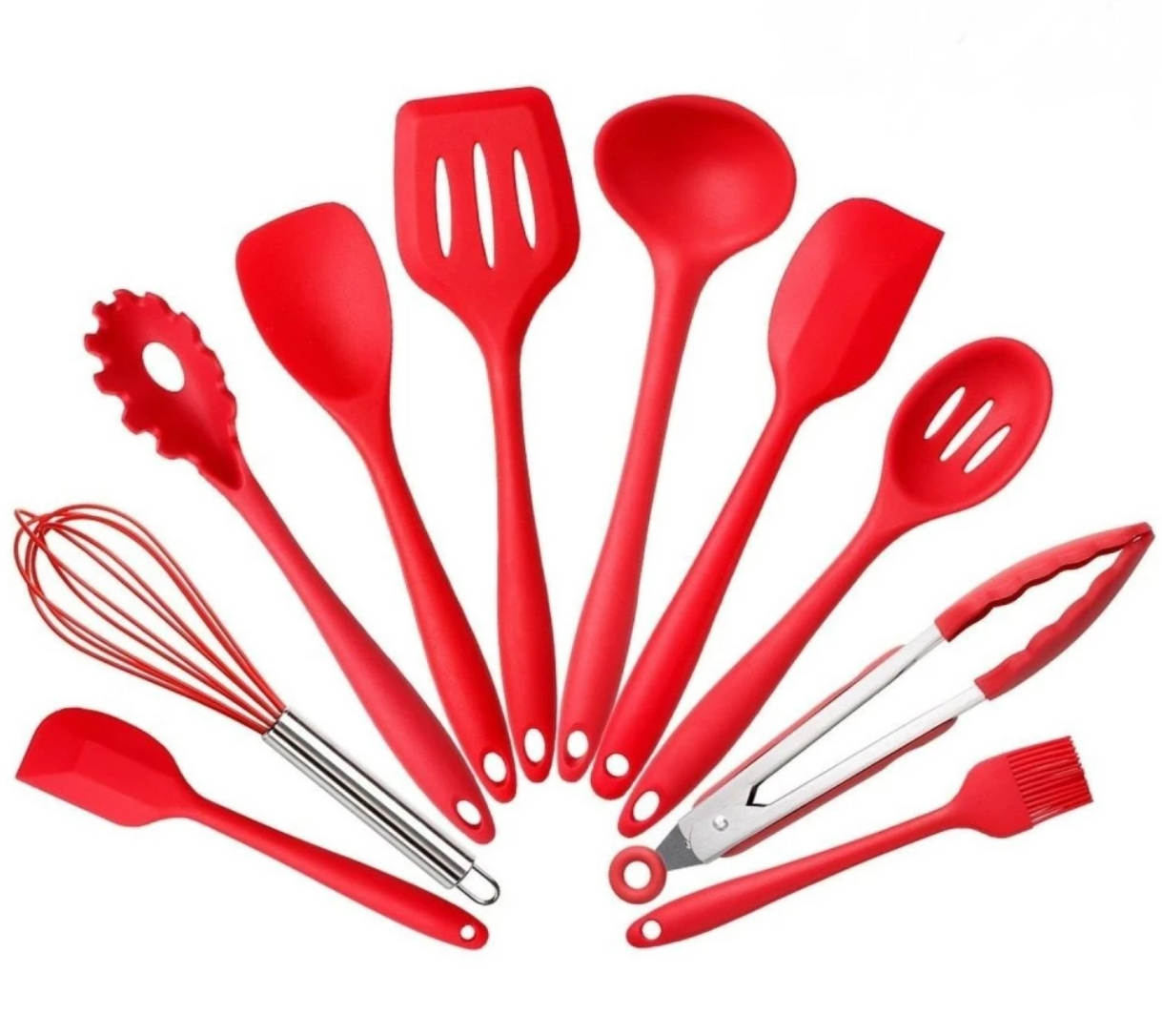 Silicone Cooking Utensils Set (10 pcs) - Image 5