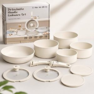 Detachable Handle Cookware Set
