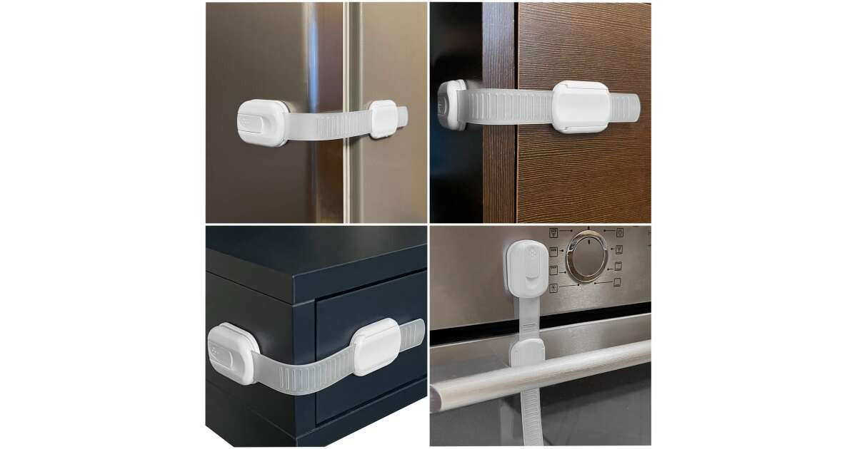 Adjustable Child Safety Lock Set (10 pcs) - Image 8